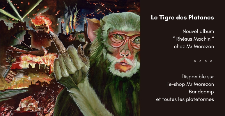 Rhésus Machin ⎮ Nouvel album Le Tigre des platanes